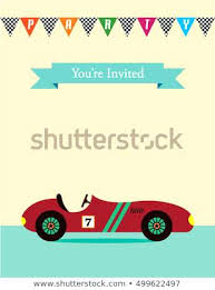 Race Car Party Invitations Race Car Invitations Party Invitation