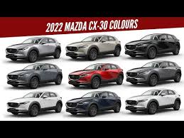2022 Mazda Cx 30 Suv All Color