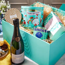 the chagne birthday gift box