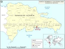 Where Is Santo Domingo Location Of Santo Domingo In