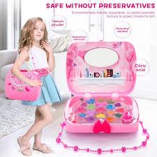 mesase kids princess makeup toys kit