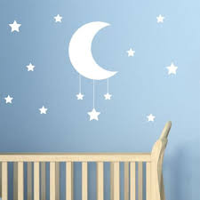 Star And Moon Wall Sticker