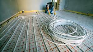 average radiant floor heating cost in