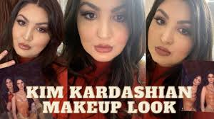 kim kardashian makeup look using mac