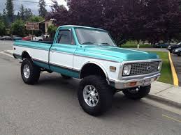 1972 Chevy 4x4 Pickup Love The Color