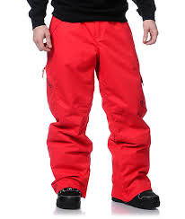 Special Blend Strike Red 10k Snowboard Pants Zumiez