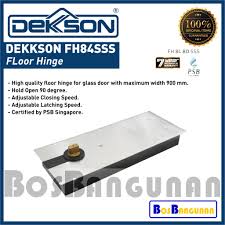 What kind of hinges do i need for my door? Floor Hinge Dekkson Fh 84 Sss Engsel Lantai Dekkson Fh84sss Shopee Indonesia