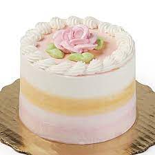 mini vanilla ercream iced cake
