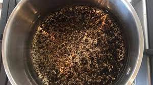 how to remove burnt rice from pot
