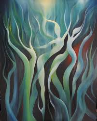 Image result for abstract goddess painting