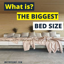 What Is The Biggest Bed Size Our