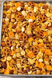 homemade chex mix dinner at the zoo