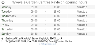 Wyevale Garden Centres Rayleigh Opening