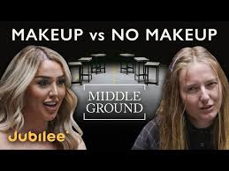 too much makeup middle ground