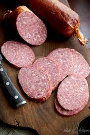 All beef summer sausage made using natural quality cuts. How To Make Summer Sausage Taste Of Artisan