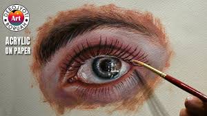 eye painting in acrylic share your