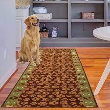 non slip low cut pile runner rugs ebay