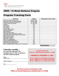 printable workout chart template forms