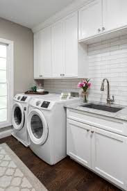 47 white laundry room cabinets well