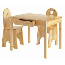 Kids 4 piece rectangular table and chair set a compact set of children's furniture meant to be placed in a bedroom or a playroom. Child S Wooden Table And Chairs Wooden Table And Chairs Kids Wooden Table Play Table Chairs