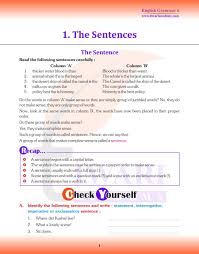 cl 6 english grammar chapter 1 the