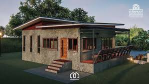 Modern Bungalow House With Three