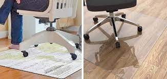 protect wood floor from office chair