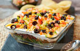 layered taco salad the cooking mom