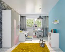 Двойното легло ще бъде отлично решение за две деца за детска стая от 12 кв.м. Detsko Obzavezhdane Mebeli Idea Detski Stai Kuhni Divani Stolove Masi