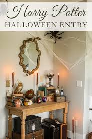 harry potter halloween decor entryway