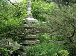 Japanese Stone Garden Pagoda For