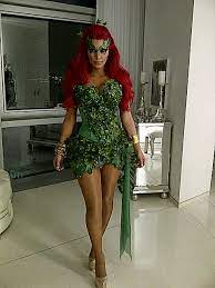 kim kardashian s poison ivy costume