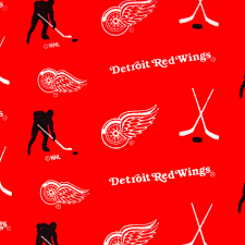 Nhl Detroit Red Wings Allover Fleece