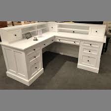 Work at ease by adding deep drawers and storage features. The Winfrey Return Desk Is Made Of Real Wood And Finished To Order