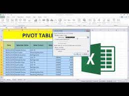 create pivot table in excel in hindi