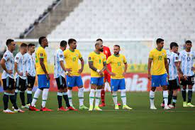 Brazil v. Argentina's suspended match ...