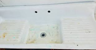 how to clean paint off a porcelain sink