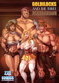 ZZZ- Goldilocks and three Bearbarians - Porn Cartoon Comics