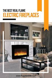 Home With Real Flame Electric Fireplaces