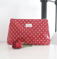 extra large wipe clean cosmetic bag by