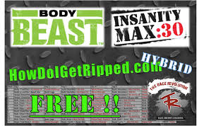 free body beast insanity max 30 hybrid