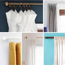 diy curtain rods 15 curtain hanging