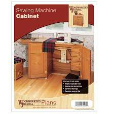 sewing machine cabinet plan rockler