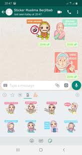 I was introduced by reyhan alfatih studio developer, stiker wa muslimah indonesia karakter lucu 2020 is a communication app on the android platform. Stiker Muslimah Berhijab Wastickerapps For Android Apk Download