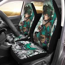 Deku Manga Cool Car Seat Covers Anime