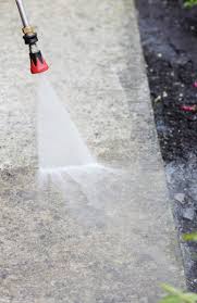 to clean concrete floors and driveways