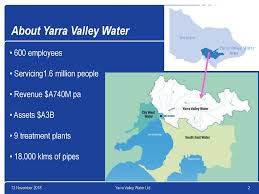The tap water in over 100 melbourne suburbs remained undrinkable on saturday morning, despite yarra valley water indicating the problem would be solved on friday. Executive Challenge Academy The Yarra Valley Water Journey Ppt Download