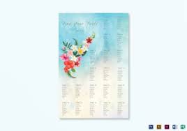 5 Best Wedding Seating Plan Examples Templates Download