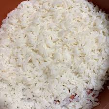 cooked white rice and nutrition facts