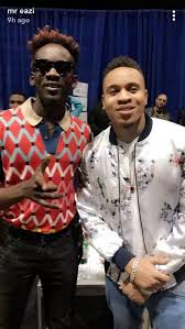 Image result for Mr Eazi takes to the stage with Jay Z, Chris Brown, Cardi B & DJ Khaled